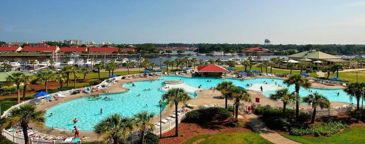 Waterfront Luxury Huge Condo With 15000Sf Pool マートルビーチ エクステリア 写真